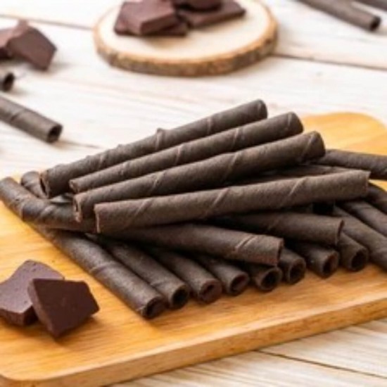 Rulouri cu Ciocolata Neagra Feiny Biscuits, 400 g