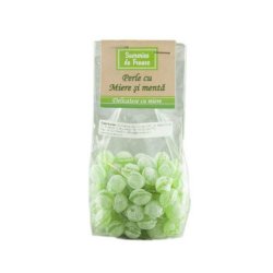 Dropsuri cu Miere si Menta Sucreries de France, 100 g, Bomboane Miere, Bomboane Menta, Dropsuri cu Miere, Dropsuri cu Menta, Bomboane Dropsuri, Dropsuri Bomboane, Dropsuri Gust Miere, Dropsuri Gust Menta, Bomboane Gust Miere