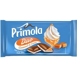 Ciocolata Primola Duo Caramel & Frisca, 89 g, Ciocolata Primola Duo Caramel si Frisca, Ciocolata Primola Caramel si Frisca, Ciocolata Caramel si Frisca, Ciocolata cu Caramel si Frisca, Ciocolata cu Umplutura de Caramel si Frisca