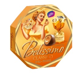 Bomboane Creme Brulee Konti Belissimo Classico, 255 g