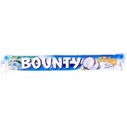 Baton de Ciocolata cu Cocos Trio Bounty, 3Buc, 85g, Baton de Ciocolata, Bounty, Baton Bounty, Ciocolata Bounty, Baton cu Cocos, Baton de Ciocolata cu Cocos, Baton cu Cocos Bounty, Ciocolata Baton Bounty, Dulciuri, Dulciuri Bounty