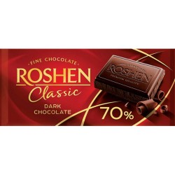 Ciocolata Neagra Roshen Classic Dark, 90 g, Ciocolate Amarui Roshen Classic Dark, Roshen Ciocolata Neagra, Roshen Classic Dark Ciocolata Amara, Dulciuri, Tablete Ciocolata, Roshen Ciocolata Neagra Classic Dark, Ciocolata Neagra Roshen Classic Dark 90 g