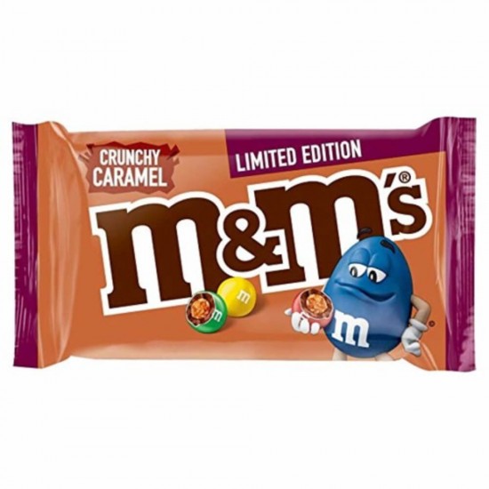 Drajeuri de Ciocolata M&M'S Crunchy Caramel Limited Edition, 36g, Drajeuri, Drajeuri de Ciocolata, Drajeuri cu Arahide, Drajeuri cu Arahide si Caramel, M&M'S Crunchy, M&M'S Crunchy Caramel, M&M'S Limited Edition