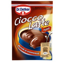 Ciocolata Calda Dr. Oetker Cioco Latte, 25 g, Aroma de Rom, Ciocolata Calda Neagra, Ciocolata Calda Clasica, Bauturi Instant, Ciocolata Calda Cremoasa, Dr. Oetker Ciocolata Calda Clasica cu Gust de Rom, Dr. Oetker Ciocolata Calda