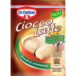Ciocolata Calda Alba Dr. Oetker Cioco Latte, 25 g, Aroma Alune de Padure, Ciocolata Calda Alba, Ciocolata Calda Clasica Alba, Bauturi Instant, Ciocolata Calda Cremoasa, Dr. Oetker Ciocolata Calda Alba cu Alune de Padure, Dr. Oetker Ciocolata Calda