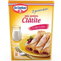 Mix pentru Clatite Dr. Oetker, 190 g, Amestec pentru Clatite Dr. Oetker, Mixuri pentru Clatite Dr. Oetker, Dr. Oetker Amestec pentru Clatite, Ingrediente pentru Clatite