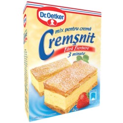 Mix Crema pentru Cremsnit Dr. Oetker, 230 g, Mixuri Creme pentru Prajituri Cremsnit Dr. Oetker, Mix Creme pentru Preparat Cremsnit Dr Oetker, Dr. Oetker Amestec Crema Cremsnit, Mix pentru Crema Cremsnit, Mix pentru Crema Cremes