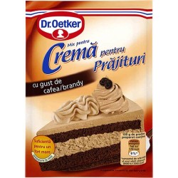 Praf Crema Prajitura cu Cafea/Brandy Dr. Oetker, 50 g, Praf Crema Prajitura Cafea si Brandy Dr. Oetker, Mix Creme cu Gust de Cafea Dr Oetker, Dr. Oetker Amestec Crema Prajitura cu Cafea, Mix pentru Crema Prajitura Aroma Cafea