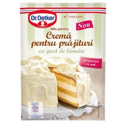 Praf Crema Prajitura cu Lamaie Dr. Oetker, 140 g, Praf Crema Prajitura Lamaie Dr. Oetker, Mix Creme cu Gust de Lamaie Dr Oetker, Dr. Oetker Amestec Crema Prajitura cu Lamaie, Mix pentru Crema Prajitura Aroma Lamaie, Creme Instant Dr. Oetker