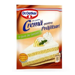 Praf Crema Prajitura cu Lamaie Dr. Oetker, 50 g, Praf Crema Prajitura cu Lamaie Dr. Oetker, Mix Creme pentru Preparat Prajitura cu Gust de Lamaie Dr Oetker, Dr. Oetker Amestec Crema Prajitura Lamaie, Mix pentru Crema Prajitura Aroma Lamaie
