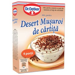 Mix pentru Musuroi de Cartita Dr. Oetker, 110 g, Mix Crema Musuroi de Cartita, Mix Crema de Prajitura cu Banane, Prajitura Musuroi de Cartita, Mix pentru Desertul Musuroi de Cartita, Ingrediente Musuroi de Cartita, Dr. Oetker Musuroi de Cartita