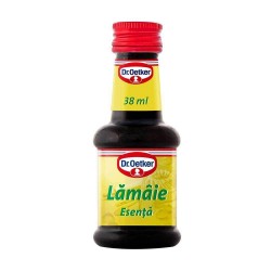 Esenta de Lamaie Dr. Oetker, 38 ml, Esente pentru Prajituri, Esenta de Lamaie pentru Prajituri, Dr. Oetker Esente de Lamaie, Sticluta de Esenta Lamaie pentru Prajituri, Esente Sticlute Dr Oetker, Arome Alimentare, Sticlute cu Esente Lamaie