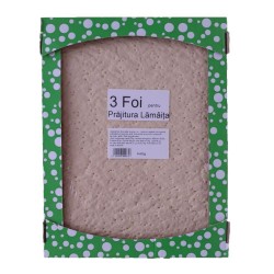 Set 3 Foi pentru Prajitura Lamaita Keta, 450 g