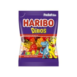 Jeleuri de Fructe Haribo Dinos, 100 g Jeleuri de Fructe Haribo Dinos, 100 g
