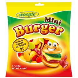 Jeleuri Mini Burger Woogie, 250 g Jeleuri Mini Burger Woogie, 250 g
