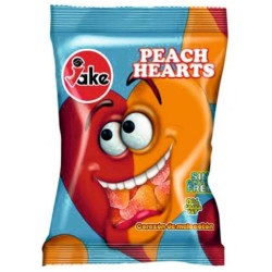 Jeleuri Peach Hearts Jake, 100 g Jeleuri Peach Hearts Jake, 100 g