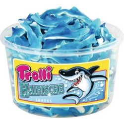 Set 150 Jeleuri de Fructe Trolli, Forma de Rechin, 1200 g Set 150 Jeleuri de Fructe Trolli, Forma de Rechin, 1200 g
