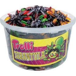 Set 75 Jeleuri de Fructe Trolli, Forma de Tarantule, 975 g Set 75 Jeleuri de Fructe Trolli, Forma de Tarantule, 975 g