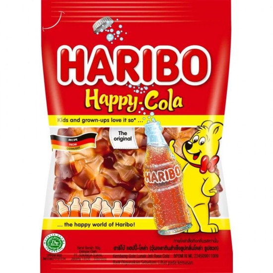 Jeleuri Haribo Happy Cola, 100 g