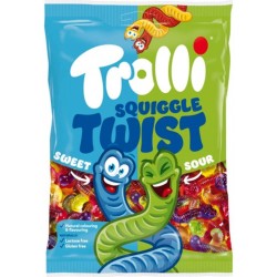 Jeleuri Rame Trolli Squiggle Twist, 100 g Jeleuri Rame Trolli Squiggle Twist, 100 g