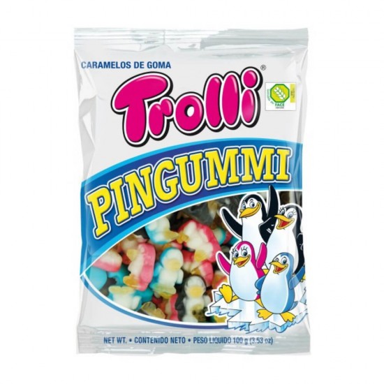 Jeleuri Pinguini Trolli Pingummi, 100 g