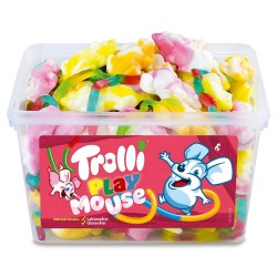 Set 75 Jeleuri de Fructe Trolli, Forma de Soricei, 1200 g Set 75 Jeleuri de Fructe Trolli, Forma de Soricei, 1200 g