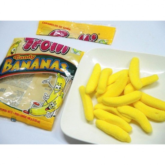 Jeleuri cu Gust de Banane Trolli, 100 g