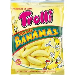 Jeleuri cu Gust de Banane Trolli, 100 g Jeleuri cu Gust de Banane Trolli, 100 g