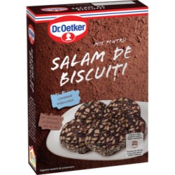 Mix Salam de Biscuiti Dr. Oetker, 176 g, Mix Prajituri Salamuri de Biscuiti, Mix pentru Salam de Biscuiti, Mix Prajitura Salam de Biscuiti, Mix pentru Desert Dr. Oetker, Amestec pentru Salam de Biscuiti, Amestec pentru Prajituri Dr. Oetker