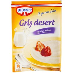 Desert Gris Dr.Oetker, 95g, Gris, Gris Instant, Gustare Gris, Gris Dr.Oetker, Desert Dr.Oertker,Gustare Sanatoasa, Gustare Mix, Gustare Mix Dr. Oetker