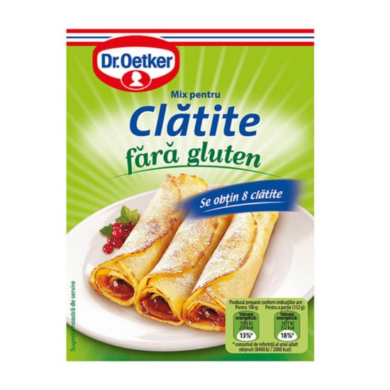 Mix pentru Clatite fara Gluten Dr.Oetker, 190g, Clatite, Clatite Dr.Oetker, Mix Clatite, Mix pentru Clatite, Mix pentru Clatite Pufoase, Clatite Pufoase, Mix de Clatite, Mix Clatite Dr.Oetker, Clatite Aperitiv, Clatite Dulci