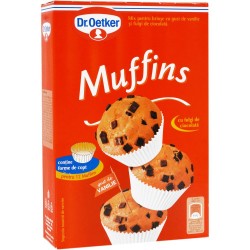 Mix pentru Briose cu Vanilie Dr. Oetker, 340 g, Mix Briose, Briose Dr. Oetker, Mix de Briose cu Vanilie, Mix Briose Dr. Oetker, Briose cu Vanilie, Briose