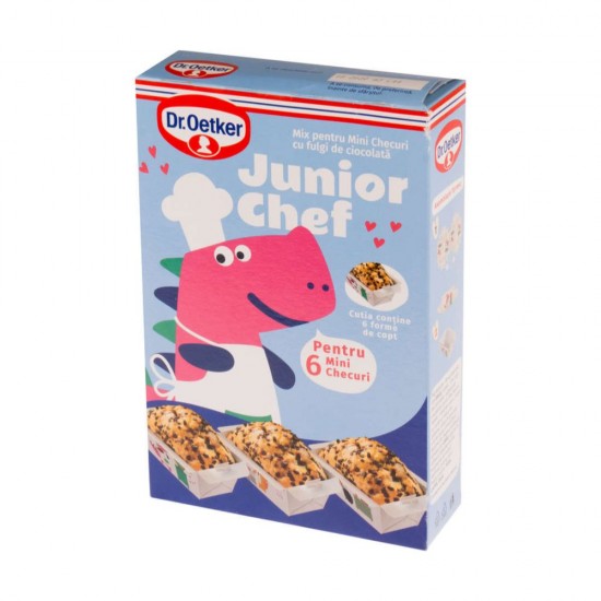 Mix pentru Mini Checuri Dr. Oetker Junior Chef, 230 g, Mix Mini Checuri Copii, Mini Checuri Dr. Oetker, Mix Junior Mini Checuri, Mix Mini Checuri Dr. Oetker Junior, Mini Checuri Mix, Mini Checuri Junior