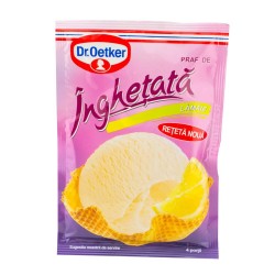 Praf de Inghetata cu Gust de Lamaie Dr. Oetker, 60 g, Praf pentru Inghetata, Praf Inghetata Lamaie, Praf Inghetata Dr. Oetker, Praf de Inghetata Lamaie