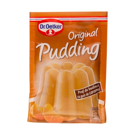 Praf de Budinca Premium cu Gust de Caramel Dr. Oetker, 38 g, Praf pentru Budinca, Mix pentru Budinca, Mix de Budinca, Budinca Instant, Budinca de Caramel, Amestec pentru Budinca, Budinca Dr Oetker, Praf Budinca de Caramel