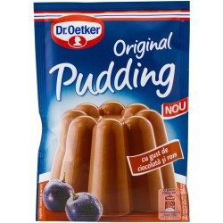Praf de Budinca cu Gust de Ciocolata si Rom Dr. Oetker, 50 g, Praf pentru Budinca, Mix pentru Budinca, Mix de Budinca, Budinca Instant, Budinca de Ciocolata si Rom, Amestec pentru Budinca, Budinca Dr Oetker, Praf Budinca de Ciocolata si Rom