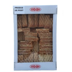 Prajitura cu Foi de Napolitane si Caramel Endibo, 1.5 kg, Produs de Post