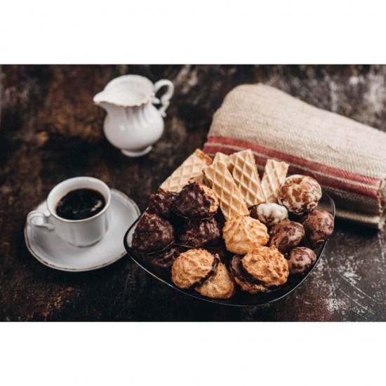 Prajitura cu Foi de Napolitane si Caramel Endibo, 1.5 kg, Produs de Post