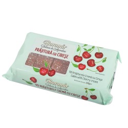 Prajitura cu Cirese BOROMIR, 250 g, Prajitura cu Fructe, Desert cu Fructe, Prajitura Desert, Prajitura cu Crema de Fructe, Prajitura cu Cirese, Desert cu Crema de Cirese, Prajituri cu Crema de Cirese, Prajituri Boromir, Prajitura Crema de Cirese
