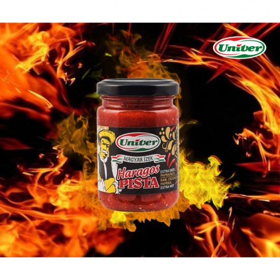 Haragos Pista Univer, Ardei Extra Iute Tocat, 150 g