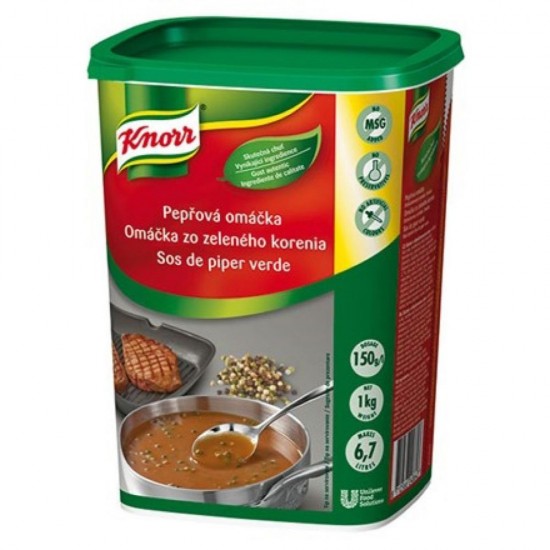 Sos De Piper Verde Knorr, 850 g, Sos De Piper, Sos pentru Gatit, Sos Knorr pentru Carne, Sos Instant pentru Carne, Sos Instant, Sos Knorr, Sos Knorr de Piper Verde, Sos pentru Carne, Sos pentru Preparate din Carne