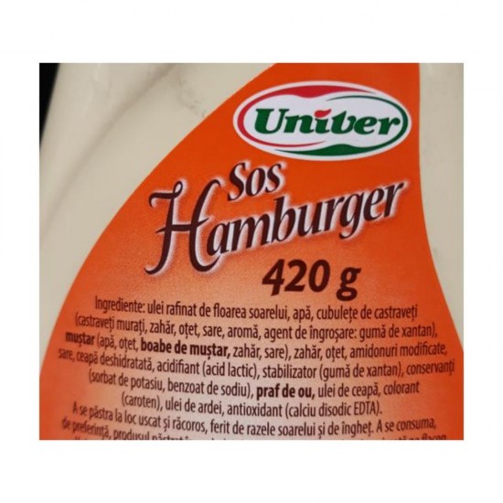 Sos Hamburger Univer, 420 g