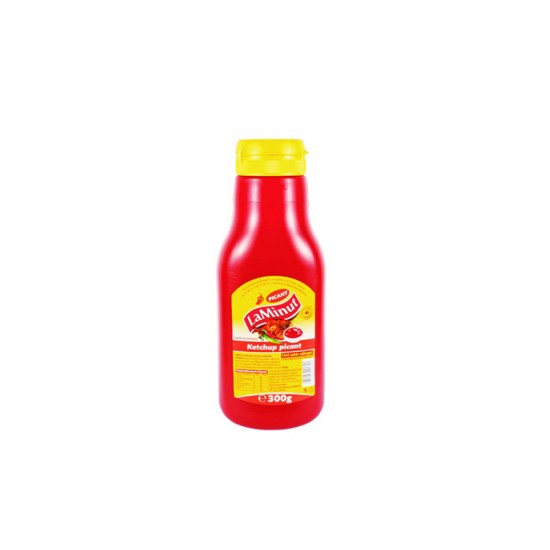 Ketchup Picant La Minut, 300g, 6 Buc/Bax, Ketchup, Ketchup Picant, Ketchup La Minut, La Minut Ketchup, La Minut Ketchup Picant, Ketchup Sos, Sos de Ketchup