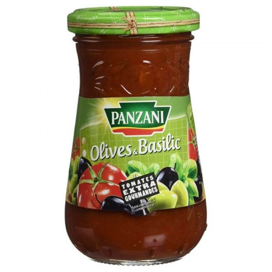 Sos Olive & Basilico Panzani, 210 g, Sos pentru Paste cu Masline si Busuioc, Sos Paste cu Busuioc, Sos Aromat pentru Paste, Sos Paste cu Rosii, Sos Olive and Basilico pentru Paste, Sos de Rosii pentru Paste, Sosuri Panzani, Sosuri pentru Paste