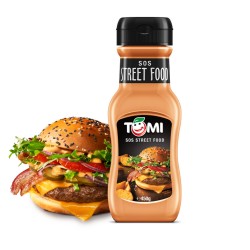 Sos Street Food, Tomi, 450 g, 6 Buc/Bax, Sosuri Tomi, Tomi Sos de 450 g, Sosuri Cartofi Prajiti, Sosuri Dulci, Sosuri Tomi 450 g, Sos Mancare Fast-Food