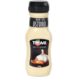 Sos Usturoi, Tomi, 430 g, 10 Buc/Bax, Sos Mancare Tomi, Sos Mancare Fast-Food, Sosuri de Usturoi, Condimente si Sosuri, Bacanie, Sos Tomi Mancare 430 g