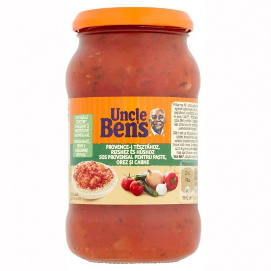 Sos Provensal Uncle Ben's, 395g, Sos pentru Orez, Sos pentru Carne, Sos pentru Paste cu Rosii, Sos Paste Provensale, Sos Aromat pentru Paste, Sos Paste Aromat, Sos Provencale pentru Paste, Sos de Rosii pentru Paste, Sosuri Uncle Ben's