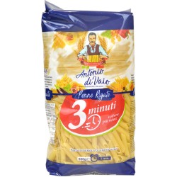 Paste Antonio Di Vaio Penne Rigate 3 Minute, 500g, Paste Grau, Paste Grau Dur, Paste Penne Rigate, Paste Antonio Di Vaio, Paste Dure, Paste din Grau, Paste Fainoase, Pasta Fainoasa, Pasta Antonio Di Vaio, Paste Penne Rigate, Penne Rigate din Grau Dur