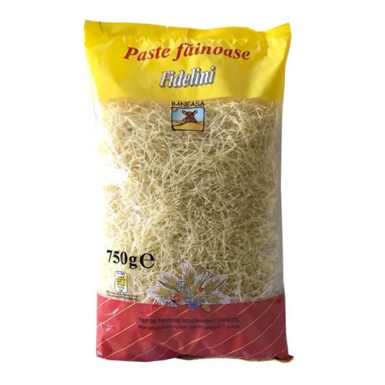 Paste Fainoase Baneasa Fidelini, 750 g, Paste Baneasa, Paste Fainoase Fidelini 750 g, Paste Fainoase fara Ou Baneasa, Paste Lungi Baneasa Fidelini 750 gg, Paste Baneasa Subtiri, Baneasa Paste fara Ou