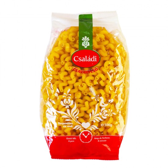 Paste Fainoase cu Oua Csaladi Serpentine, 500g, Paste, Paste cu Ou, Paste Fainoase, Paste cu Ou Csaladi, Paste Serpentine, Paste Dure, Bacanie, Paste Bune, Paste de Ou, Paste Csaladi, Pasta Csaladi, Pasta Serpentine